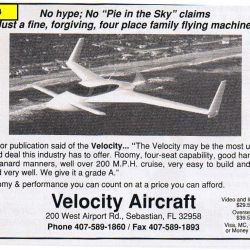 1994 Velocity Ad – No Hype